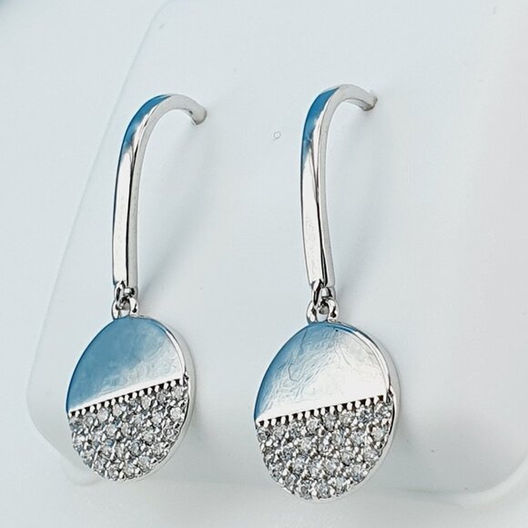 "925 Sterling Silver CZ Beautiful Earrings for Women, 1USPAR4252 - Picture 11 of 11